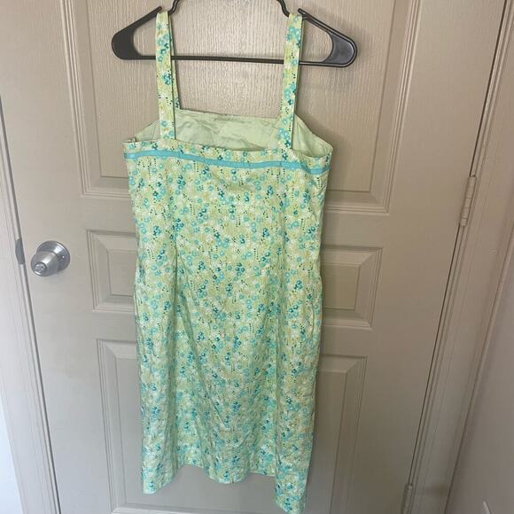 Y2k Ann Taylor floral dress adjustable straps - Picture 4 of 8